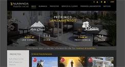 Desktop Screenshot of numancia.cl